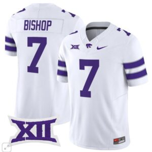 Michael Bishop  #7 Kansas State Wildcats Vapor Patch College   White