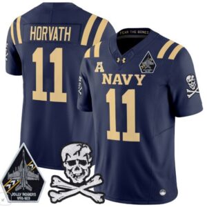 Navy Midshipmen Blake Horvath  #11 Vapor Patch College   Navy