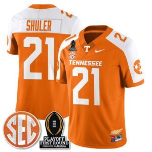 Navy Shuler  #21 Tennessee Volunteers  Playoff First Round  Orange Alternate