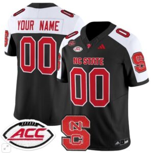 NC State Wolfpack Custom  Home Vapor ACC Patch College   Black Alternate