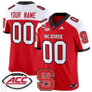 NC State Wolfpack Custom  Home Vapor ACC Patch College   Red Alternate