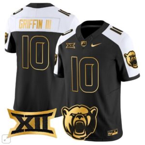 Robert Griffin III  #10 Baylor Bears Vapor Patch College   Black Alternate