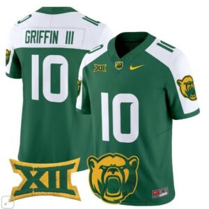 Robert Griffin III  #10 Baylor Bears Vapor Patch College   Green Alternate