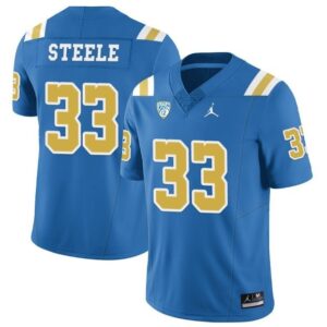 Steele  #33 UCLA Bruins Home Vapor Patch College  All  Royal