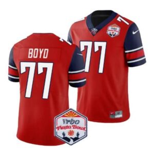 Tajh Boyd  #77 Liberty Flames Fiesta Bowl Patch College   Red