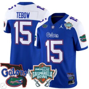 Tebow  #15 Florida Gators Gasparilla Bowl Vapor   Royal Alternate