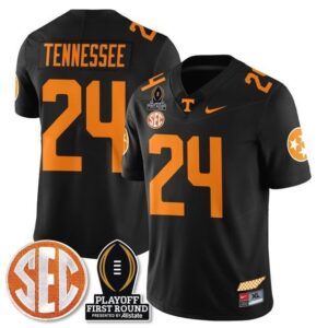 Tennessee  #24 Tennessee Volunteers  Playoff First Round  Black