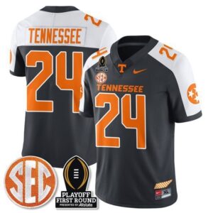 Tennessee  #24 Tennessee Volunteers  Playoff First Round  Black Alternate