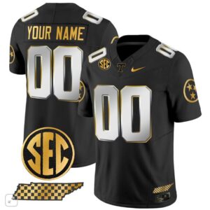 Tennessee Volunteers Custom  Vapor SEC Patch College   Black Limited