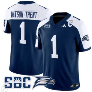 Watson - Trent  #1 Georgia Southern Eagles Vapor Patch   Navy Alternate
