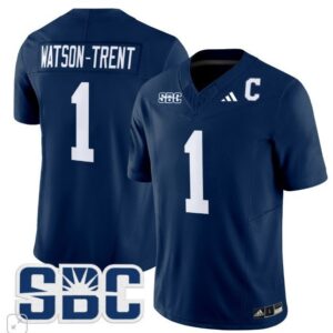 Watson - Trent  #1 Georgia Southern Eagles Vapor Patch College   Navy