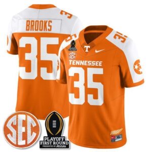 Will Brooks  #35 Tennessee Volunteers  Playoff First Round  Orange Alternate