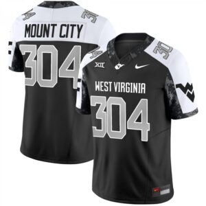 Mount City Jersey #304 West Virginia Mountaineers 2025 Stitched Alternate