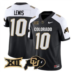 Julian Lewis Jersey #10 Colorado Buffaloes 2025 Vapor Limited Stitched Alternate