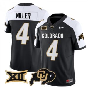 Omarion Miller Jersey #4 Colorado Buffaloes 2025 Limited Stitched Alternate