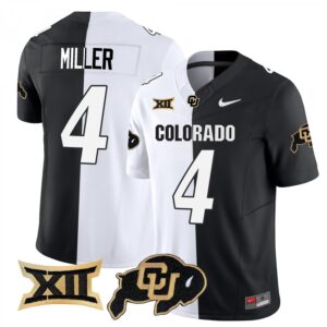 Omarion Miller Jersey #4 Colorado Buffaloes 2025 Limited Stitched Stripeout
