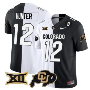 Travis Hunter Jersey #12 Colorado Buffaloes 2025 Limited Stitched Stripeout