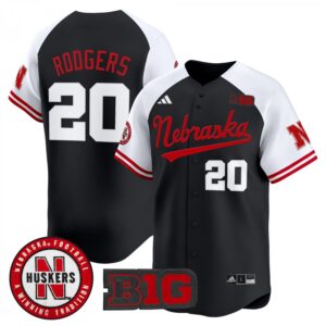 Johnny Rodgers Jersey #20 Nebraska Cornhuskers 2025 Vapor Baseball Alternate