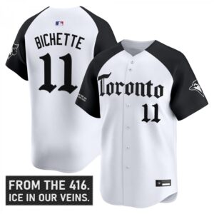 Bo Bichette Jersey #11 Toronto Blue Jays Gothic North Edition Stitched Alternate