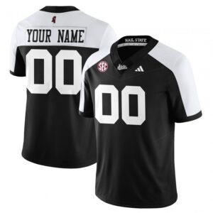 Custom Mississippi State Jersey Name, Number Darkness 2025 Stitched Black Alter
