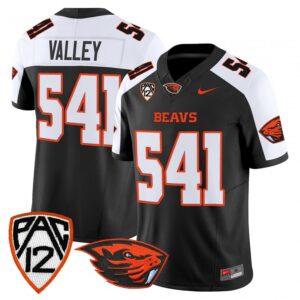 Valley Jersey #541 Oregon State Beavers 2025 Limited Stitched Black Alter
