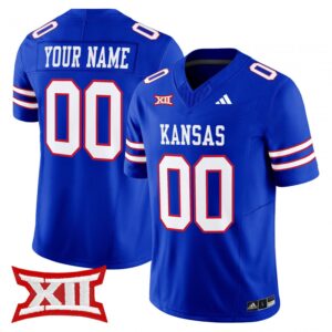 Custom Kansas Jayhawks Jersey Name, Number 2025 Vapor Limited Stitched Red