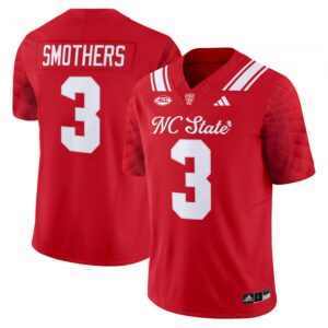 Hollywood Smothers Jersey #3 NC State Wolfpack City of Oaks 2025 Stitched