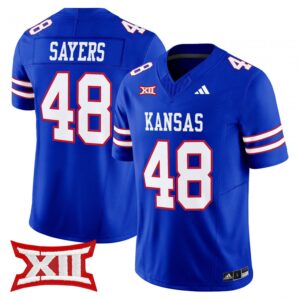 Gale Sayers Jersey #48 Kansas Jayhawks 2025 Vapor Limited Stitched Royal