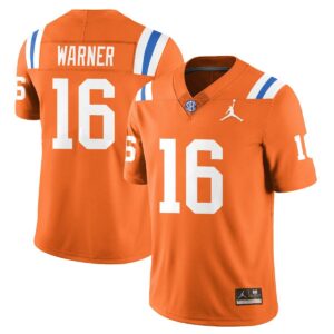 Aidan Warner Jersey #16 Florida Gators Bring Back 1960s Throwback Orange