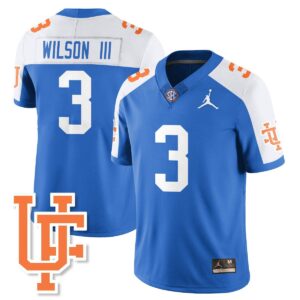 Eugene Wilson III Jersey #3 Florida Gators Bring Back 1960s Throwback Blue Alter