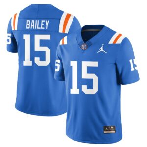 Cormani McClain Jersey #15 Florida Gators Bring Back 1960s Throwback Blue