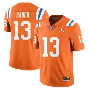 Jadan Baugh Jersey #13 Florida Gators Bring Back 1960s Throwback Stitched Orange