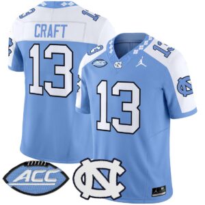 Tylee Craft Jersey #13 North Carolina Tar Heels 2025 Limited Stitched Blue Alter