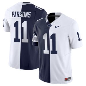 Micah Parsons Jersey #11 Penn State Nittany Lions Split Vapor Limited Stitched