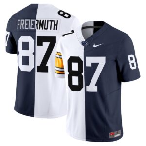 Pat Freiermuth Jersey #87 Penn State Nittany Lions Split Vapor Limited Stitched