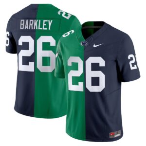 Saquon Barkley (Eagles) Jersey #26 Penn State Nittany Lions Split Stitched