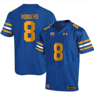 Cal Bears Aaron Rodgers Jersey #8 College Football 2023 Stitched Royal
