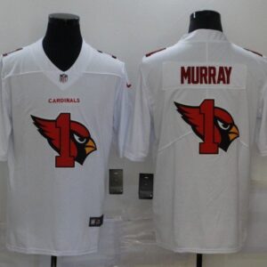 Arizona Cardinals #1 Kyler Murray White 2020 Shadow Logo Vapor Untouchable