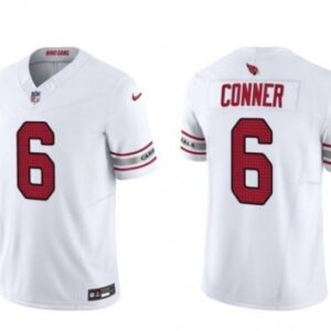 Arizona Cardinals #6 James Conner White 2023 F.U.S.E. Vapor Untouchable