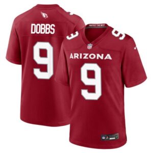 Arizona Cardinals #9 Joshua Dobbs Red 2023