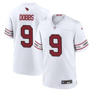 Arizona Cardinals #9 Joshua Dobbs White 2023