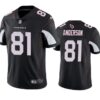 Arizona Cardinals #81 Robbie Anderson Black Vapor Untouchable