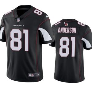 Arizona Cardinals #81 Robbie Anderson Black Vapor Untouchable