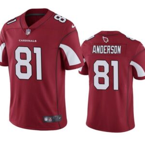 Arizona Cardinals #81 Robbie Anderson Red Vapor Untouchable