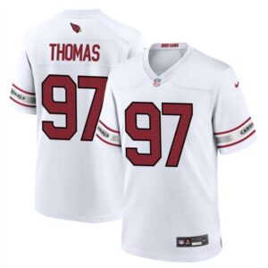Arizona Cardinals #97 Cameron Thomas White Vapor F.U.S.E