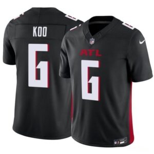Atlanta Falcons #6 Younghoe Koo Black 2023 F.U.S.E. Vapor Untouchable