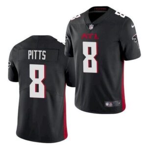 Atlanta Falcons #8 Kyle Pitts Black Vapor Untouchable