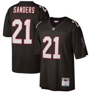 Atlanta Falcons #21 Deion Sanders Black 1992