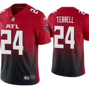Atlanta Falcons #24 A.J. Terrell 2020 Red 2nd Alternate Vapor