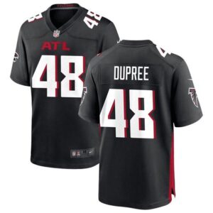 Atlanta Falcons #48 Bud Dupree Black